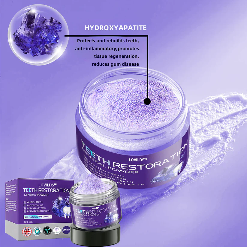 LOVILDS™ TeethRestoration Mineral Powder💎(ADA recommended)