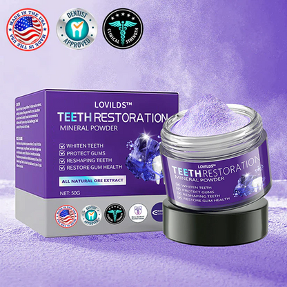 LOVILDS™ TeethRestoration Mineral Powder💎(ADA recommended)