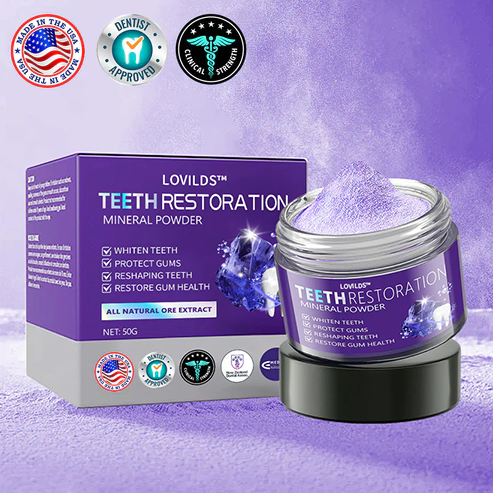 LOVILDS™ TeethRestoration Mineral Powder💎(ADA recommended)