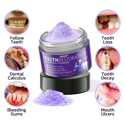 LOVILDS™ TeethRestoration Mineral Powder💎(ADA recommended)